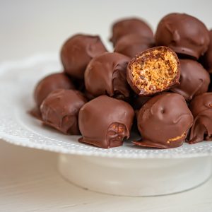Υγιεινές Τρούφες Σοκολάτας