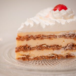 Almond Nougatine Cake