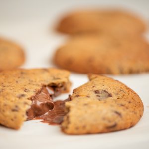 Soft Cookies Γεμιστά με Πραλίνα