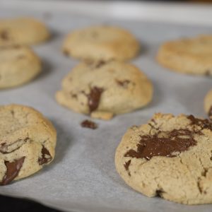 Tahini and Chocolate Cookies
