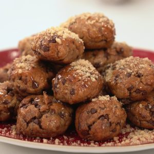 Chocolate Greek Christmas Honey Cookies (Melomakarona)
