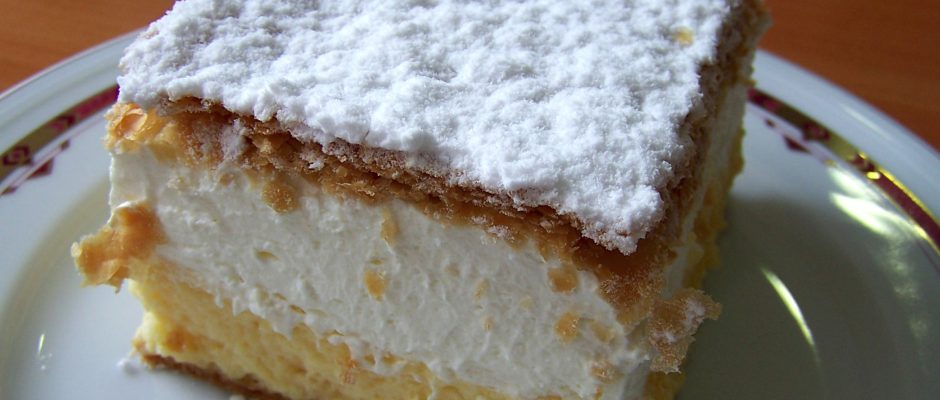 Cremeschnitte: Το γλυκό με κρέμα από την Αυστρία που μοιάζει με μιλφέιγ